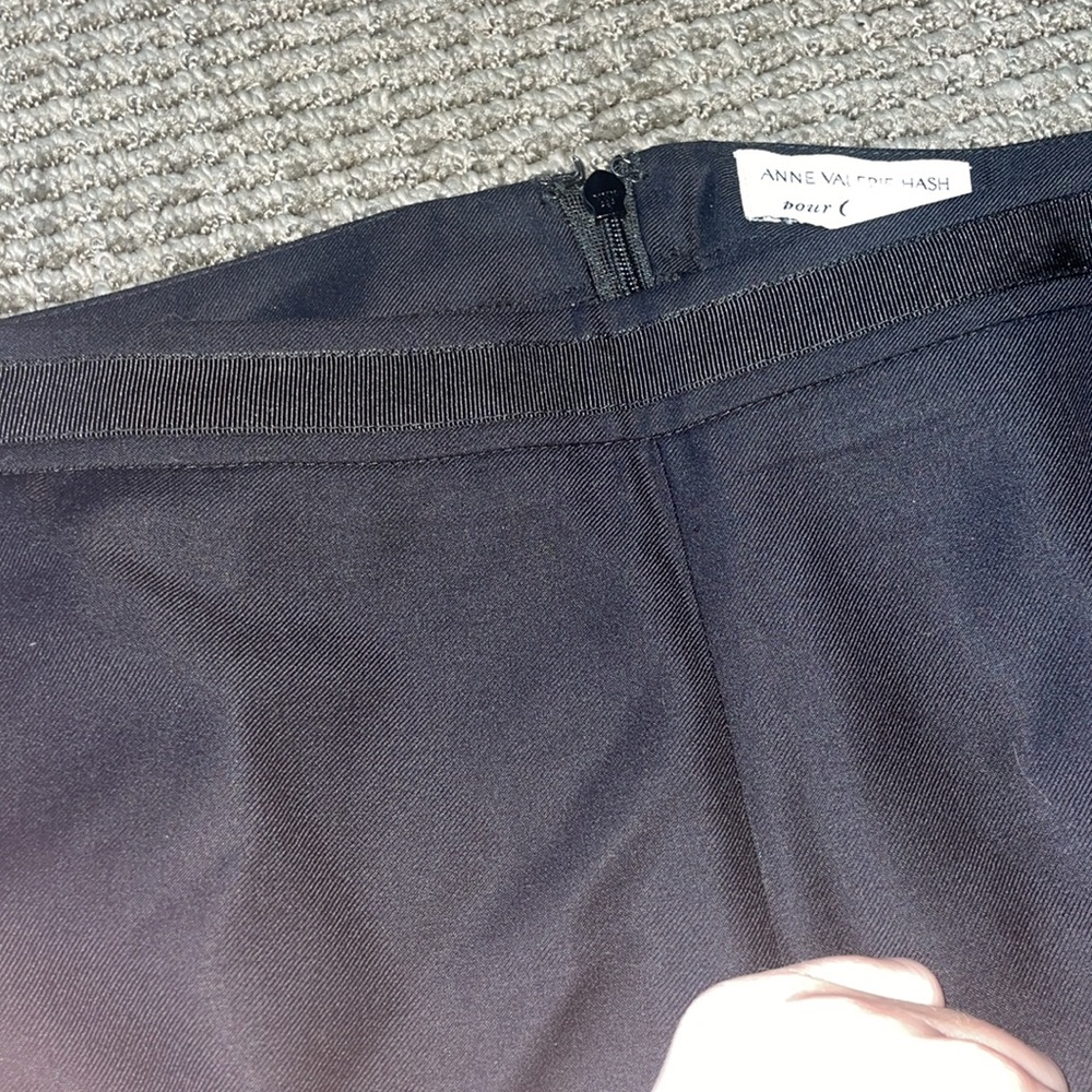 Anne Valerie Hash pour Cartier Black Cotton Mid-Length Skirt - Picture 4 of 8